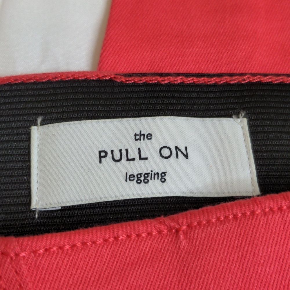 Ellen Tracy Denim XL Hot Pink The Pull On Legging in Hibiscus, NEW - Picture 9 of 11